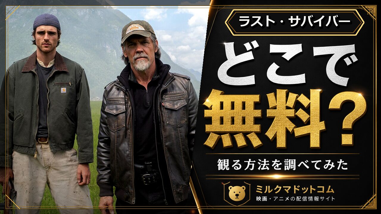 ラスト・サバイバーをどこで無料で観られるか調べた記事のアイキャッチ画像